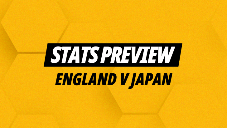 Image for England v Japan three stats and three bets